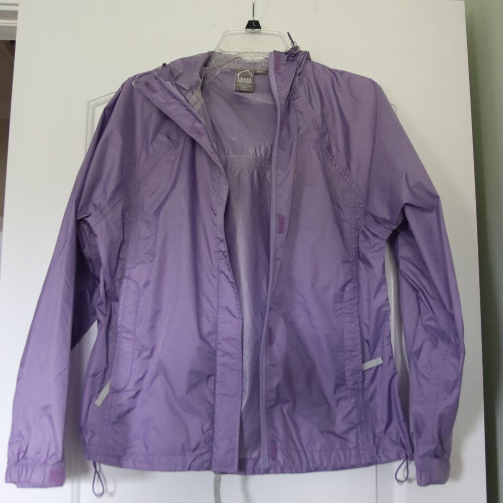 Lightweight Lavender Rain Jacket - Women's